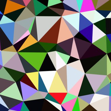 Arka plan çok renkli geometrik poligonal.