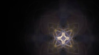 Fantezi kaotik renkli fraktal desen. Soyut Fraktal şekiller. 3D render resimde arka plan veya duvar kağıdı.