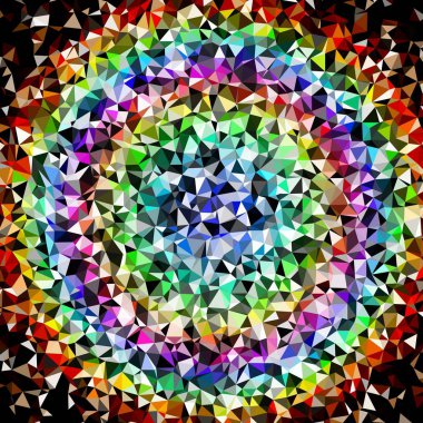 Arka plan çok renkli geometrik poligonal.