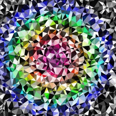 Arka plan çok renkli geometrik poligonal.