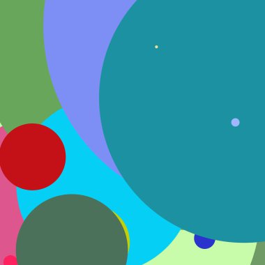 Daire geometrik güzel arka plan çok renkli desen.