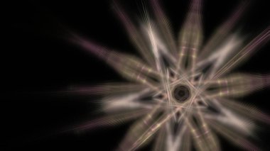 Fantezi kaotik renkli fraktal desen. Soyut Fraktal şekiller. 3D render resimde arka plan veya duvar kağıdı.