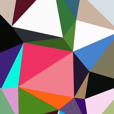 Arka plan çok renkli geometrik poligonal.