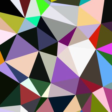 Arka plan çok renkli geometrik poligonal.