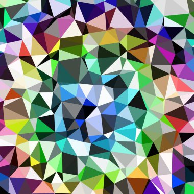 Arka plan çok renkli geometrik poligonal.