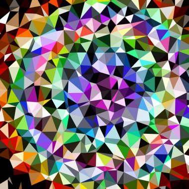 Arka plan çok renkli geometrik poligonal.