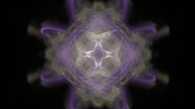 Fantezi kaotik renkli fraktal desen. Soyut Fraktal şekiller. 3D render resimde arka plan veya duvar kağıdı.