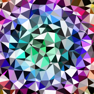 Arka plan çok renkli geometrik poligonal.