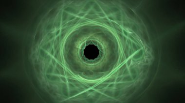 Fantezi kaotik renkli fraktal desen. Soyut Fraktal şekiller. 3D render resimde arka plan veya duvar kağıdı.