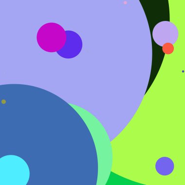 Daire geometrik yeni arka plan çok renkli desen.