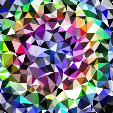 Arka plan çok renkli geometrik poligonal.