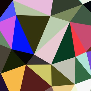 Arka plan çok renkli geometrik poligonal.