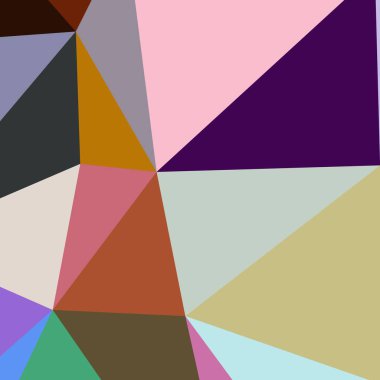 Arka plan çok renkli geometrik poligonal.