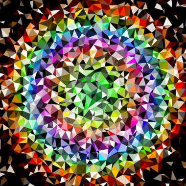 Arka plan çok renkli geometrik poligonal.