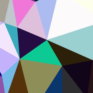 Arka plan çok renkli geometrik poligonal.