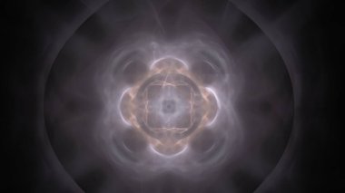 Fantezi kaotik renkli fraktal desen. Soyut Fraktal şekiller. 3D render resimde arka plan veya duvar kağıdı.