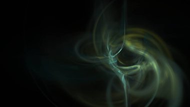 Fantezi kaotik renkli fraktal desen. Soyut Fraktal şekiller. 3D render resimde arka plan veya duvar kağıdı.