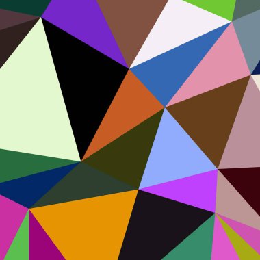 Arka plan çok renkli geometrik poligonal.