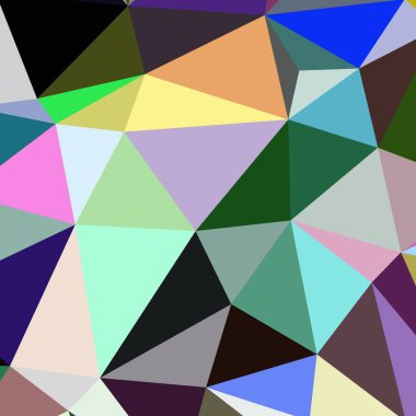 Arka plan çok renkli geometrik poligonal.