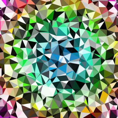 Arka plan çok renkli geometrik poligonal.