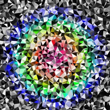 Arka plan çok renkli geometrik poligonal.