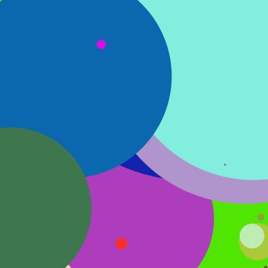 Daire geometrik şaşırtıcı arka plan çok renkli desen.