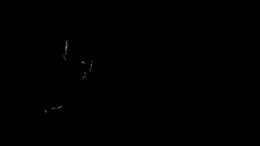 Fantezi kaotik renkli fraktal desen. Soyut Fraktal şekiller. 3D render resimde arka plan veya duvar kağıdı.