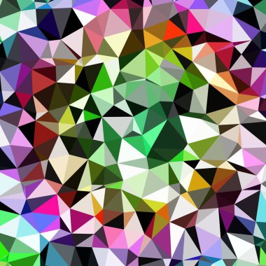 Arka plan çok renkli geometrik poligonal.