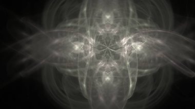 Fantezi kaotik renkli fraktal desen. Soyut Fraktal şekiller. 3D render resimde arka plan veya duvar kağıdı.