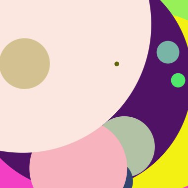 Daire geometrik büyük arka plan çok renkli desen.