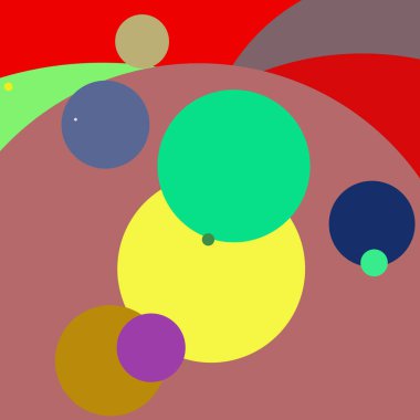 Daire geometrik şaşırtıcı arka plan çok renkli desen.