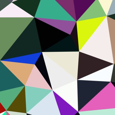 Arka plan çok renkli geometrik poligonal.