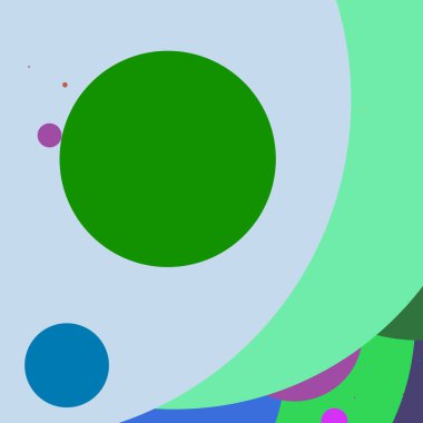 Daire geometrik şaşırtıcı arka plan çok renkli desen.