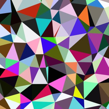 Arka plan çok renkli geometrik poligonal.