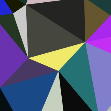 Arka plan çok renkli geometrik poligonal.