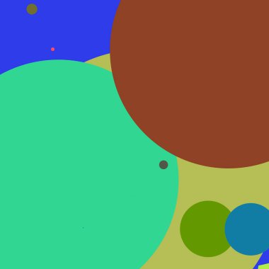 Daire geometrik büyük arka plan çok renkli desen.