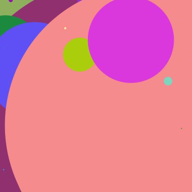 Daire geometrik şaşırtıcı arka plan çok renkli desen.