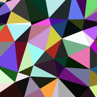 Arka plan çok renkli geometrik poligonal.