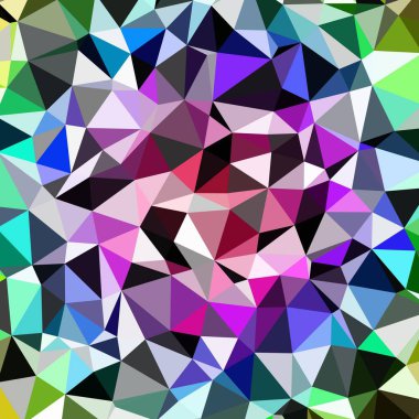 Arka plan çok renkli geometrik poligonal.