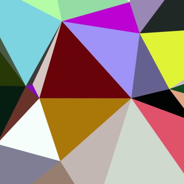 Arka plan çok renkli geometrik poligonal.