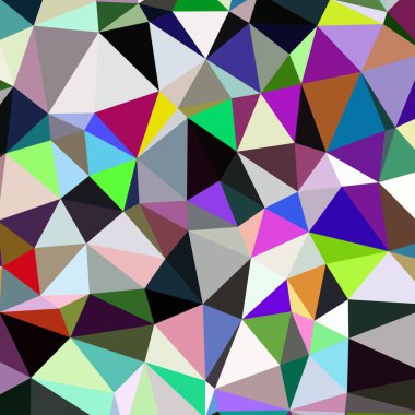 Arka plan çok renkli geometrik poligonal.