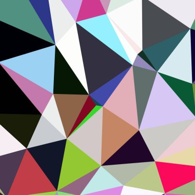 Arka plan çok renkli geometrik poligonal.