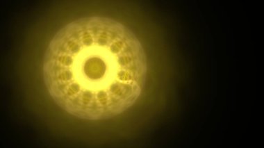 Fantezi kaotik renkli fraktal desen. Soyut Fraktal şekiller. 3D render resimde arka plan veya duvar kağıdı.