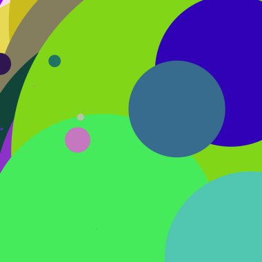 Daire geometrik şaşırtıcı arka plan çok renkli desen.