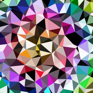 Arka plan çok renkli geometrik poligonal.