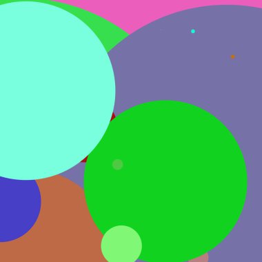 Daire geometrik yeni arka plan çok renkli desen.