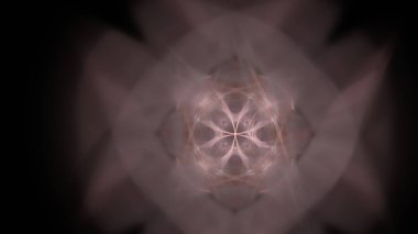 Fantezi kaotik renkli fraktal desen. Soyut Fraktal şekiller. 3D render resimde arka plan veya duvar kağıdı.