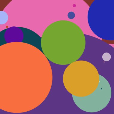 Daire geometrik zarif arka plan çok renkli desen.