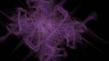 Fantezi kaotik renkli fraktal desen. Soyut Fraktal şekiller. 3D render resimde arka plan veya duvar kağıdı.