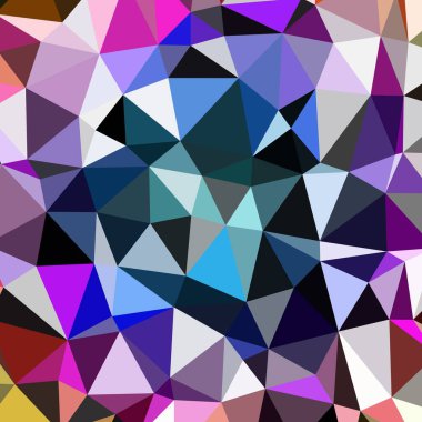 Arka plan çok renkli geometrik poligonal.